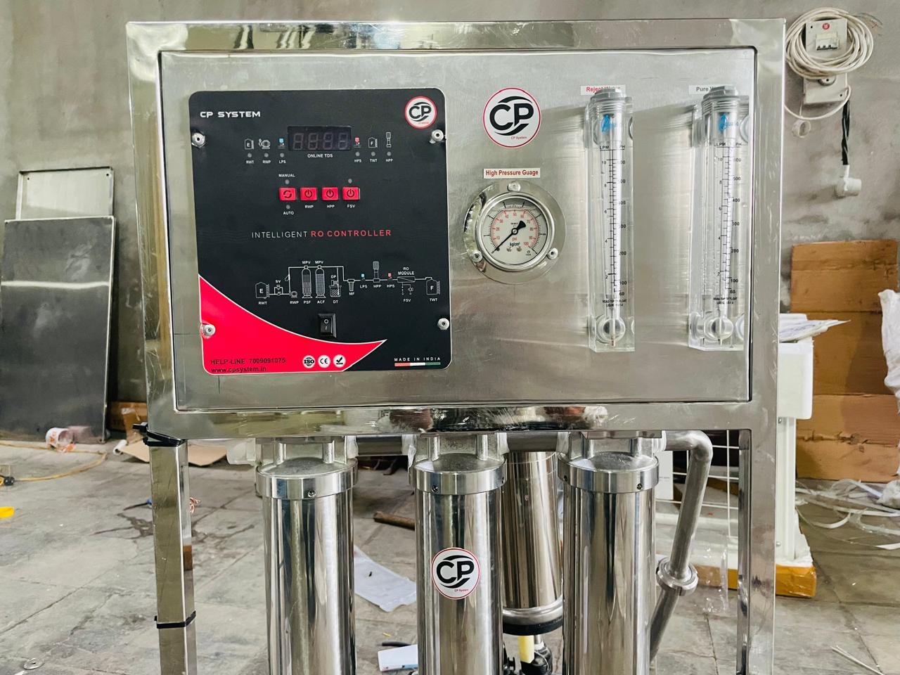 Ro plant 150 LTR steel